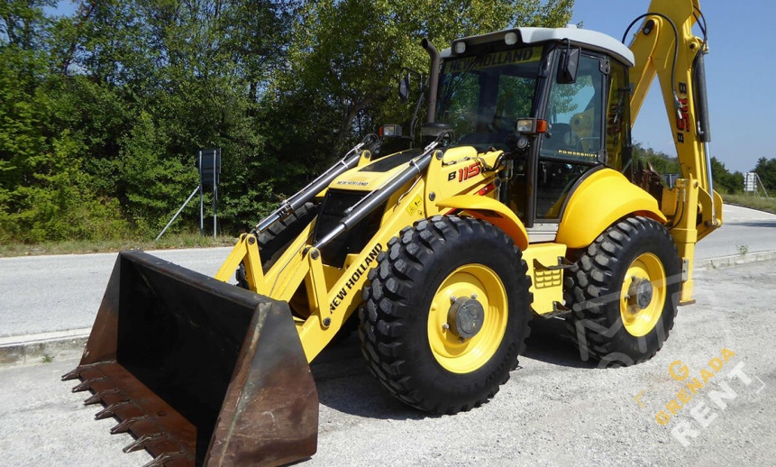 Аренда экскаватора-погрузчика New Holland B115B thumbnail 2