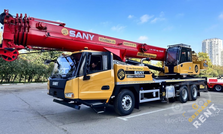 Аренда автокрана Sany STC300T5 - 30 тонн thumbnail 0