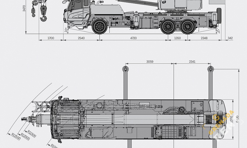 Аренда автокрана Sany STC300T5 - 30 тонн thumbnail 2