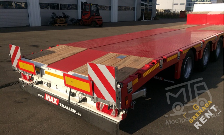 Аренда трала Max Trailer F-S44-1A1Y - 50 тонн thumbnail 1