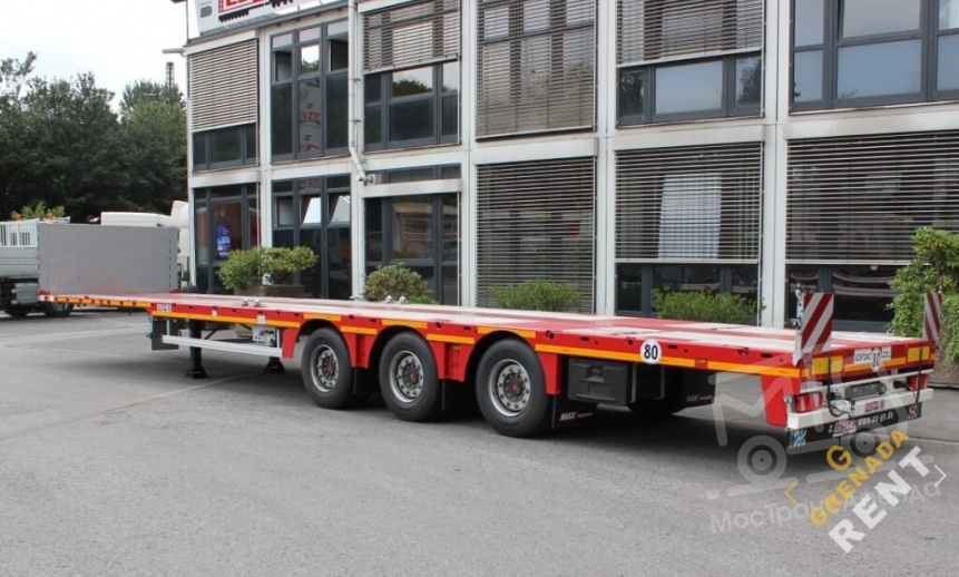 Аренда трала Max Trailer F-S44-1A1Y - 50 тонн thumbnail 2