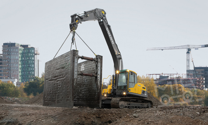 Аренда гусеничного экскаватора Volvo EC250D thumbnail 3