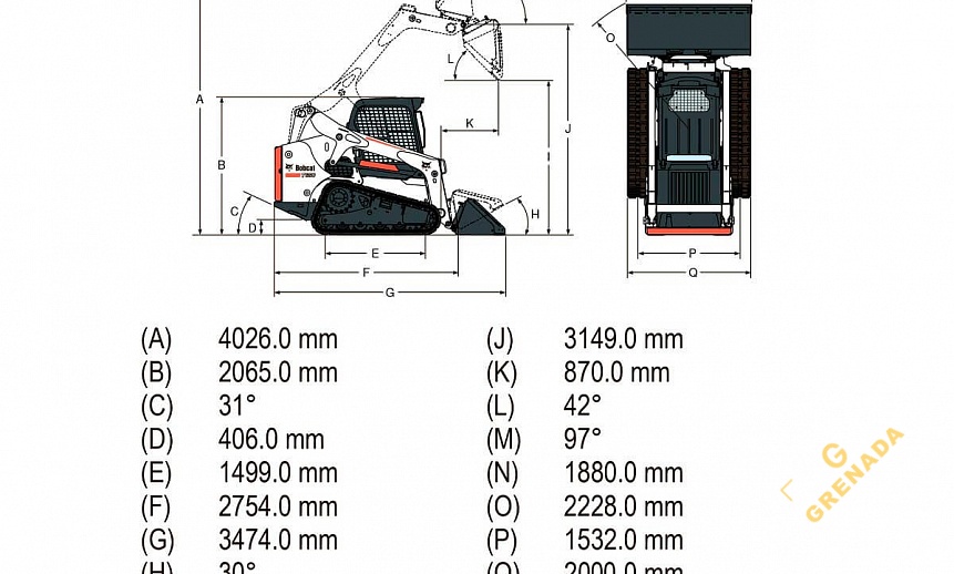 Аренда мини-погрузчика Bobcat Т650 thumbnail 5