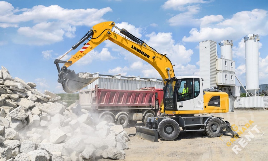 Аренда колесного экскаватора Liebherr A 918 Litronic thumbnail 0