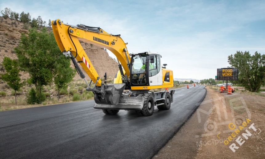 Аренда колесного экскаватора Liebherr A 918 Litronic thumbnail 3