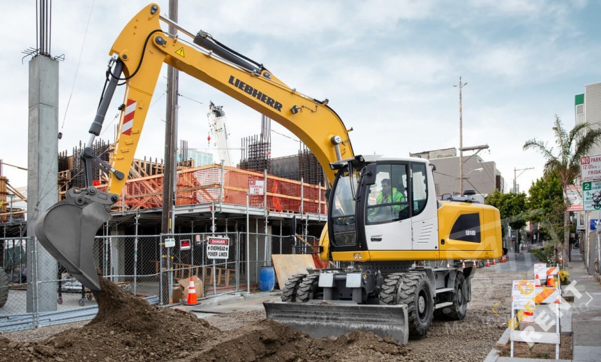 Аренда колесного экскаватора Liebherr A 918 Litronic thumbnail 4