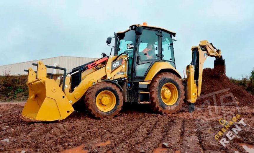 Аренда экскаватора-погрузчика CAT 428F2 thumbnail 2