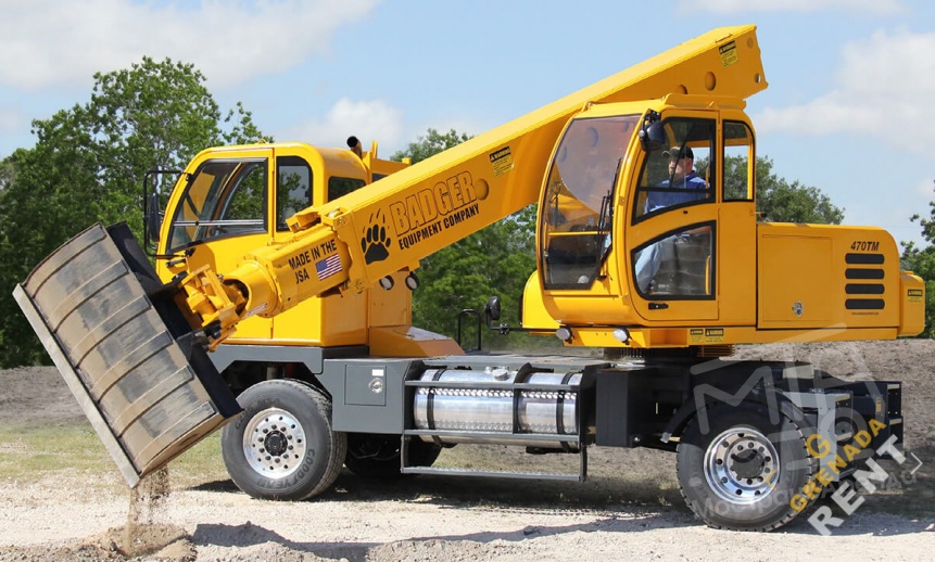 Аренда экскаватора-планировщика Badger 470TM thumbnail 0