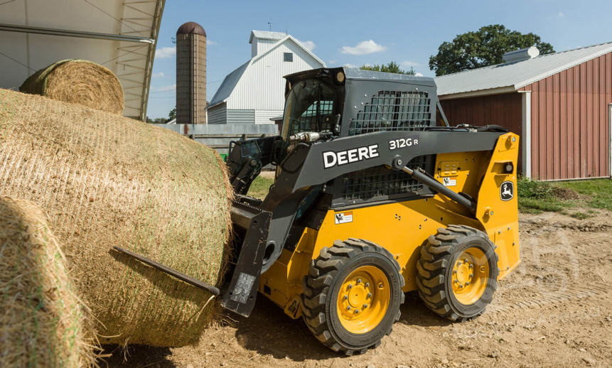 Аренда мини-погрузчика John Deere 312GR thumbnail 4
