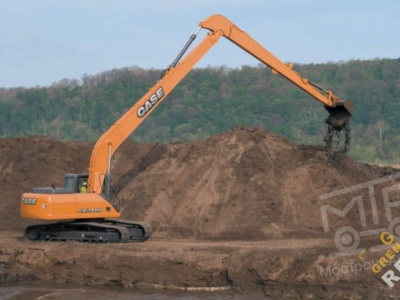 Аренда длиннорукого экскаватора Case CX240B LR