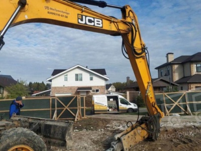 Аренда гидромолота 700 кг на базе экскаватора 15 тонн