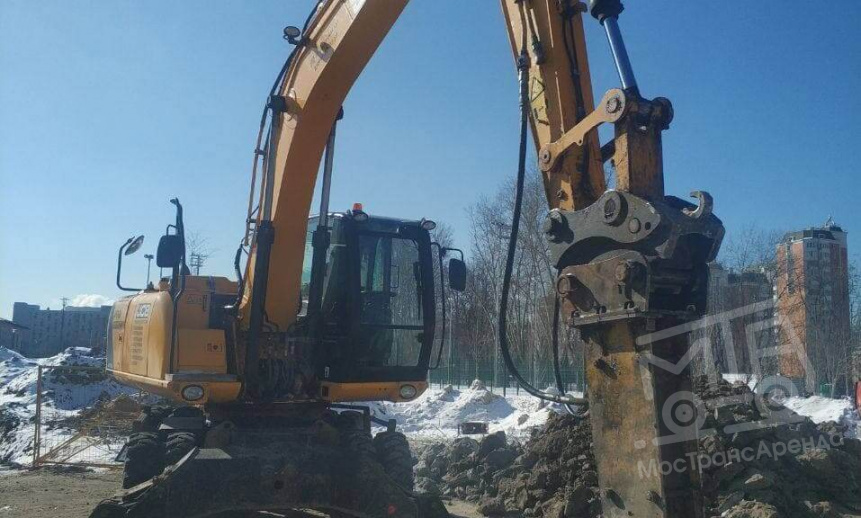 Аренда гидромолота 700 кг на базе экскаватора 15 тонн thumbnail 1