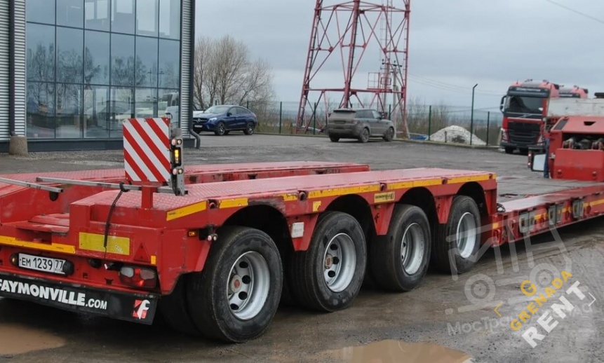 Аренда трала Faymonville Multimax - 87 тонн thumbnail 0