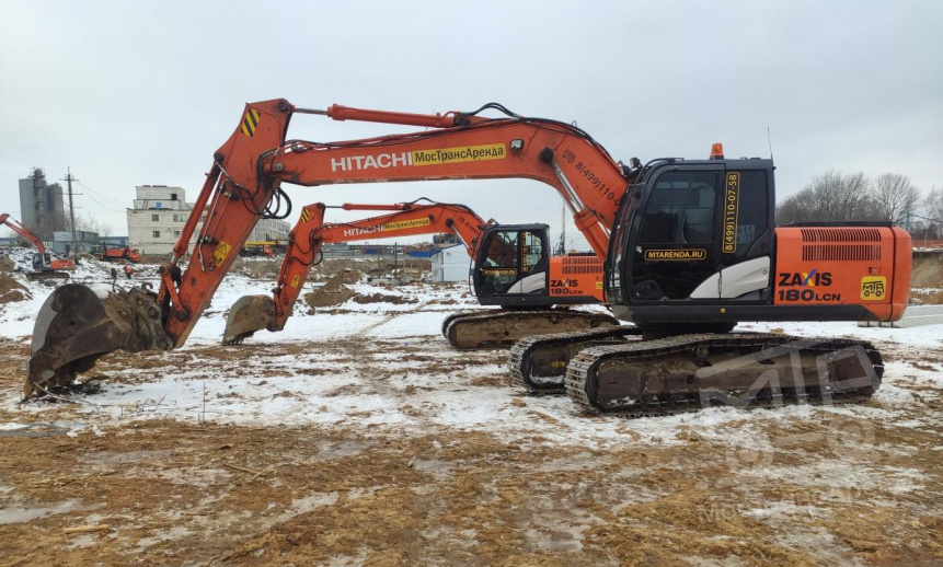 Аренда гусеничного экскаватора Hitachi ZX180LCN-5G thumbnail 0