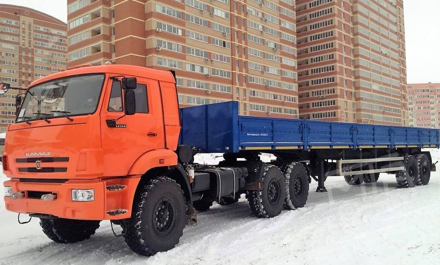 Длинномера-вездеход КАМАЗ - 12 метров thumbnail 1