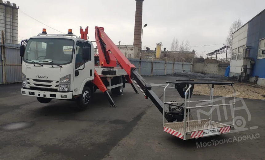 Аренда японской автовышки Isuzu - 35 метров thumbnail 0