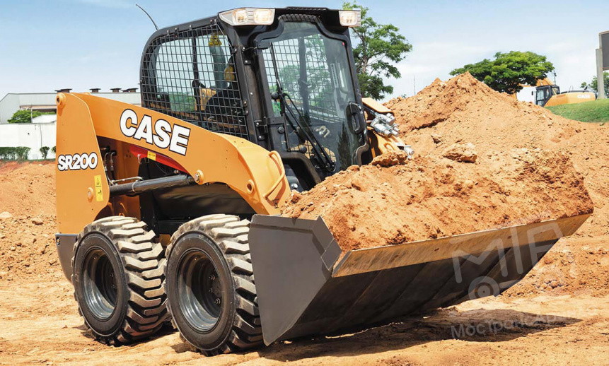 Аренда мини-погрузчика CASE SR200 thumbnail 1