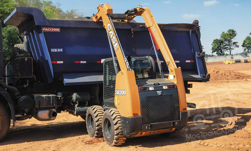 Аренда мини-погрузчика CASE SR200 thumbnail 3