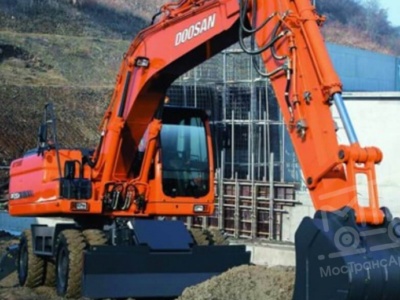 Аренда колесного экскаватора DOOSAN S180W