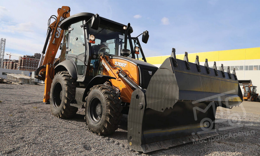 Аренда экскаватора-погрузчика CASE 570ST thumbnail 0