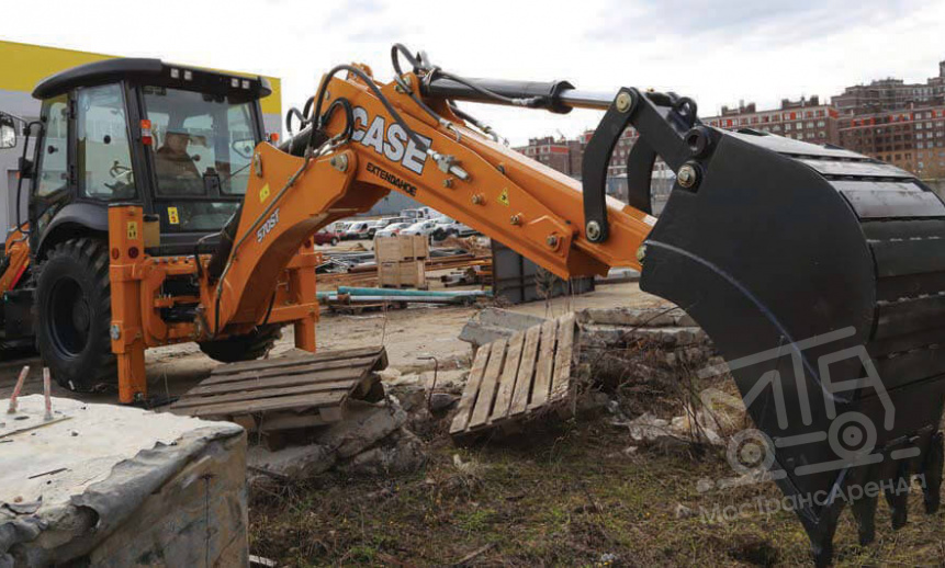 Аренда экскаватора-погрузчика CASE 570ST thumbnail 2
