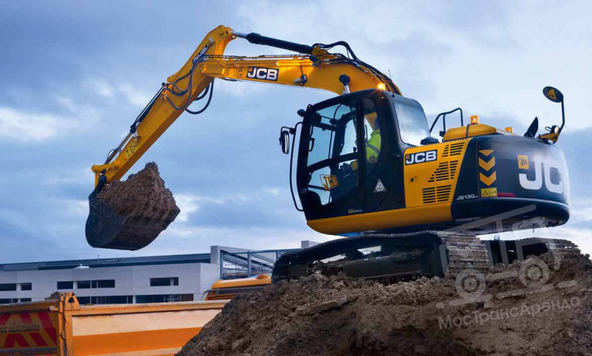 Аренда гусеничного экскаватора JCB JS 130 thumbnail 1