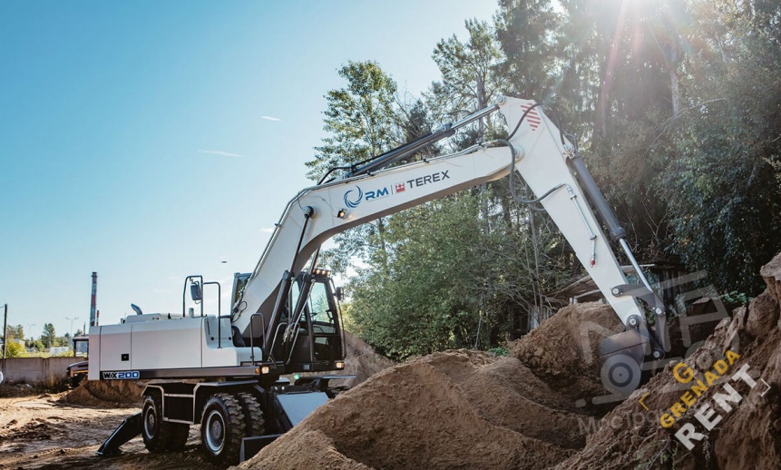 Аренда колесного экскаватора Terex WX 200 thumbnail 1