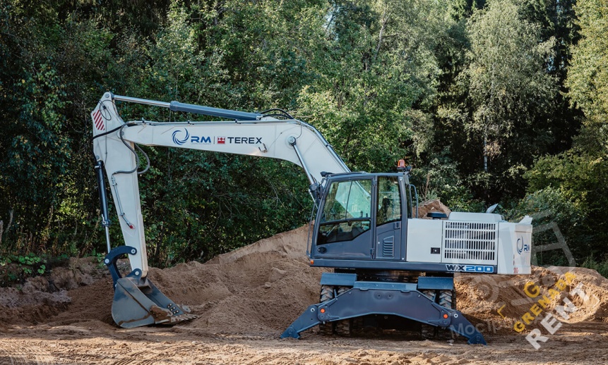 Аренда колесного экскаватора Terex WX 200 thumbnail 3