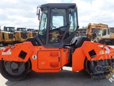Аренда дорожного катка Hamm HD 90 - 9,5 тонн
