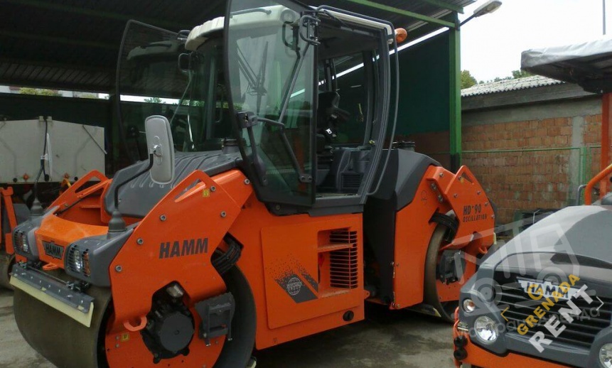 Аренда дорожного катка Hamm HD 90 - 9,5 тонн thumbnail 2