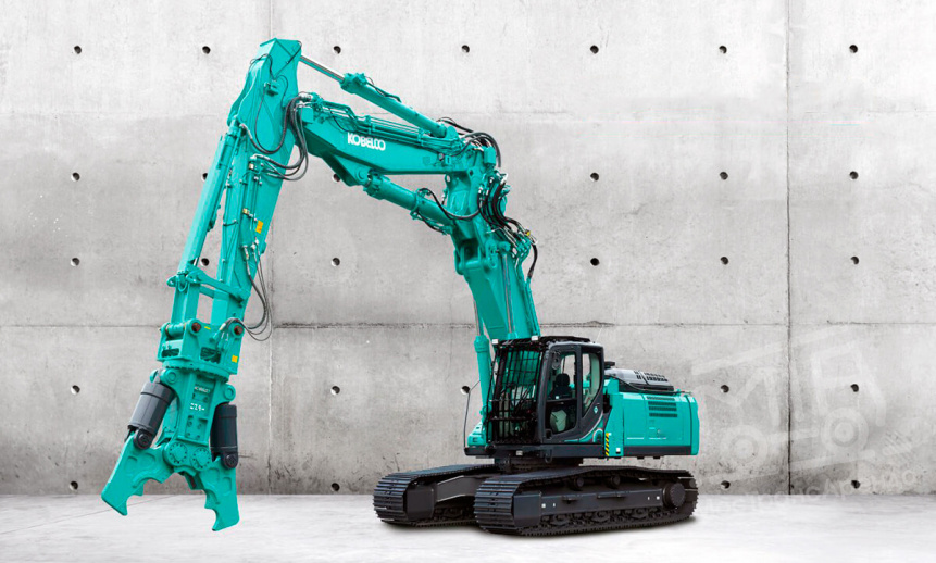 Аренда экскаватора Kobelco SK350LC-8 с бетоноломом thumbnail 0