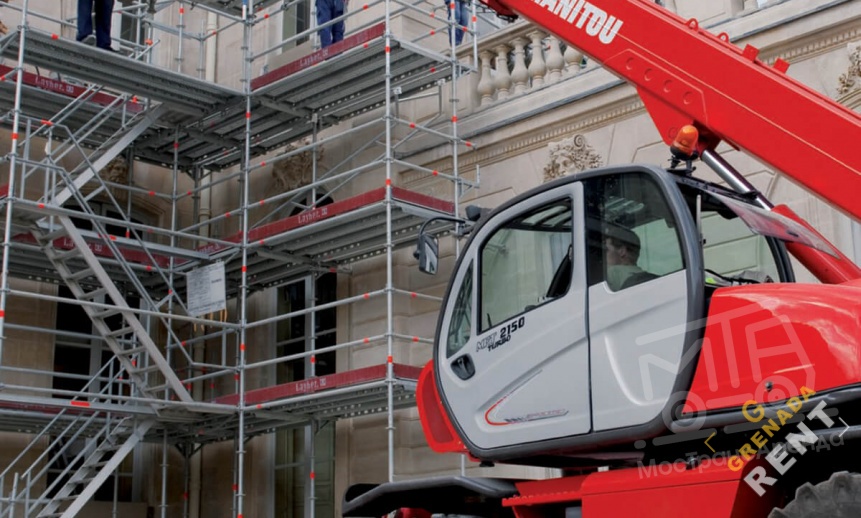 Аренда телескопического погрузчика Manitou MRT-X 2150 thumbnail 1