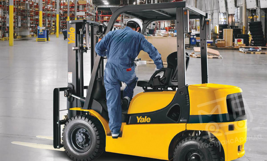 Аренда вилочного погрузчика Yale GP15MX thumbnail 1