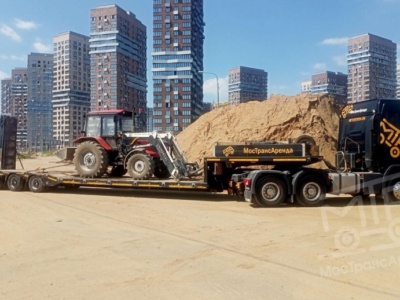 Аренда низкорамного трала 15-40 тонн