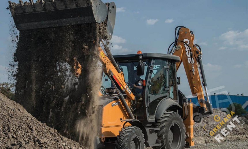 Аренда экскаватора-погрузчика CASE 570ST thumbnail 1