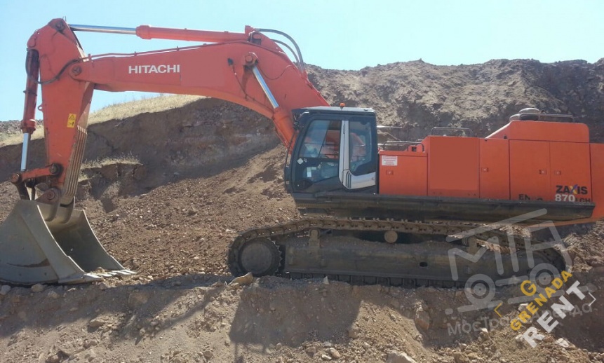 Аренда гусеничного экскаватора Hitachi ZX870-5G thumbnail 1