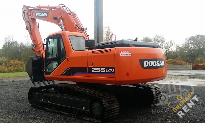 Аренда экскаватора Doosan DX255LC с узким ковшом thumbnail 1