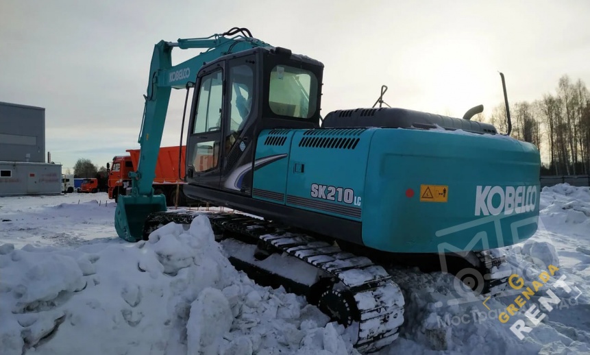 Аренда гусеничного экскаватора Kobelco SK210LC-8 thumbnail 2