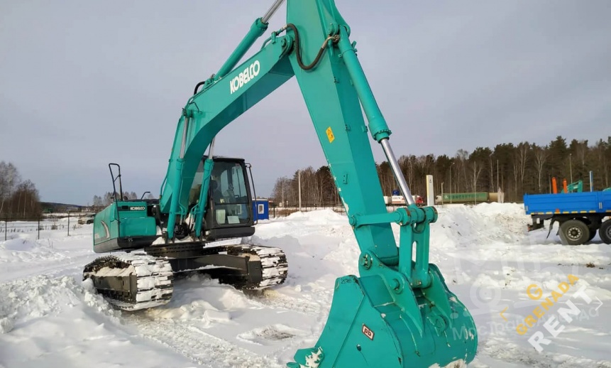 Аренда гусеничного экскаватора Kobelco SK210LC-8 thumbnail 3