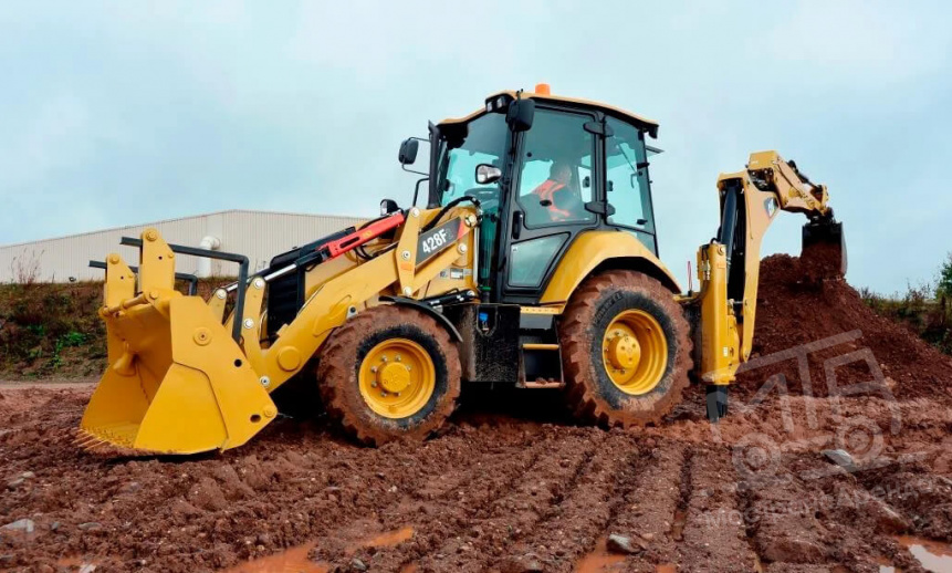 Аренда экскаватора-погрузчика CAT 428F2 thumbnail 2