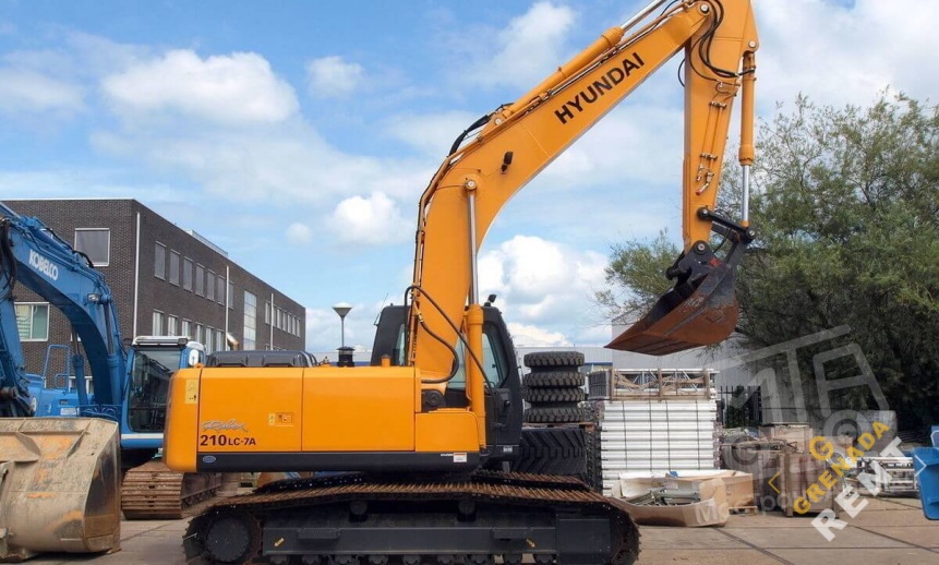 Аренда длиннорукого экскаватора Hyundai R210LC-7 LR thumbnail 0