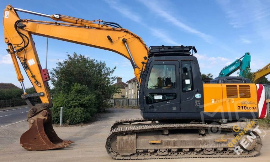 Аренда длиннорукого экскаватора Hyundai R210LC-7 LR thumbnail 2