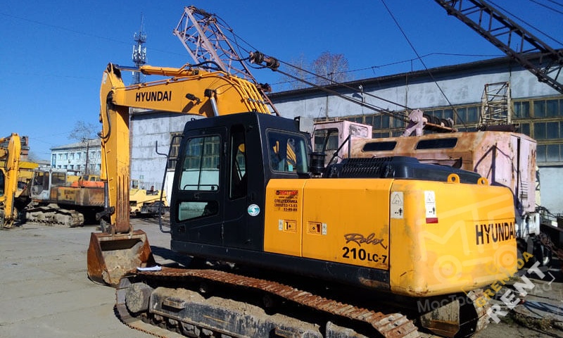 Аренда длиннорукого экскаватора Hyundai R210LC-7 LR thumbnail 3