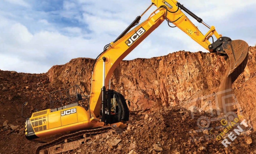 Аренда гусеничного экскаватора JCB JS300 thumbnail 0