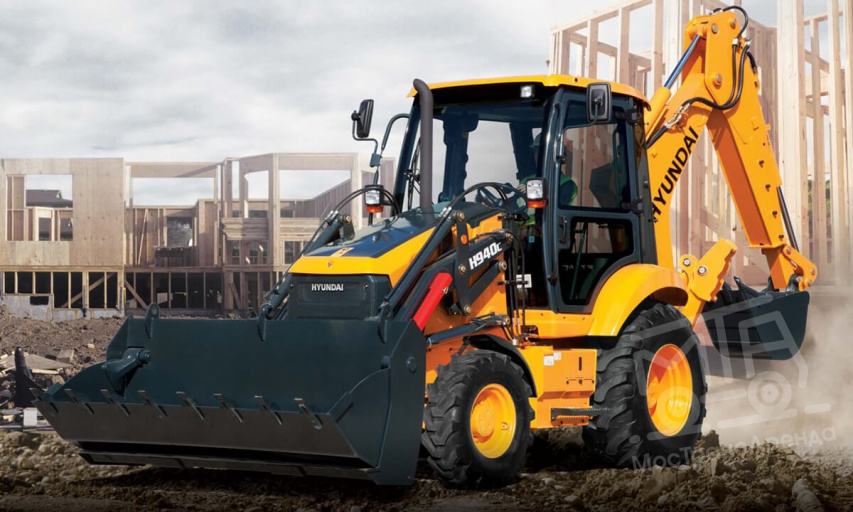Аренда экскаватора-погрузчика Hyundai H940S thumbnail 2