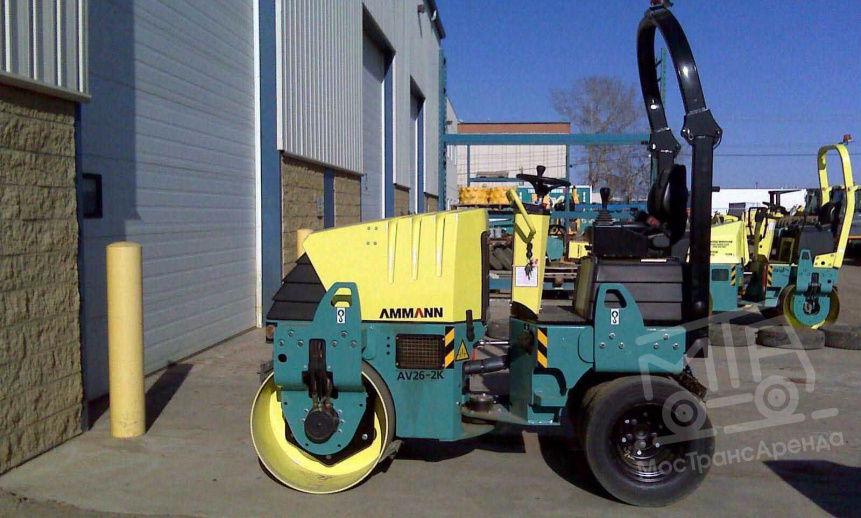 Аренда грунтового катка Ammann AV 26 K - комбинированный 3 т., 4 т. thumbnail 1