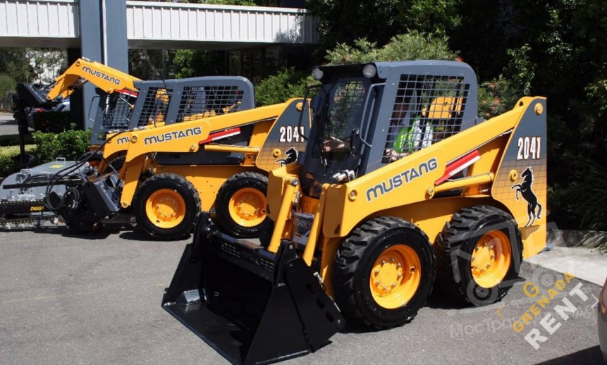 Аренда мини-погрузчика MUSTANG 2041 thumbnail 0