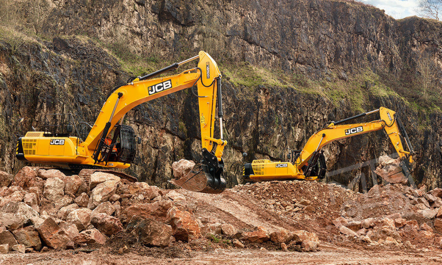 Аренда гусеничного экскаватора JCB JS300 thumbnail 1