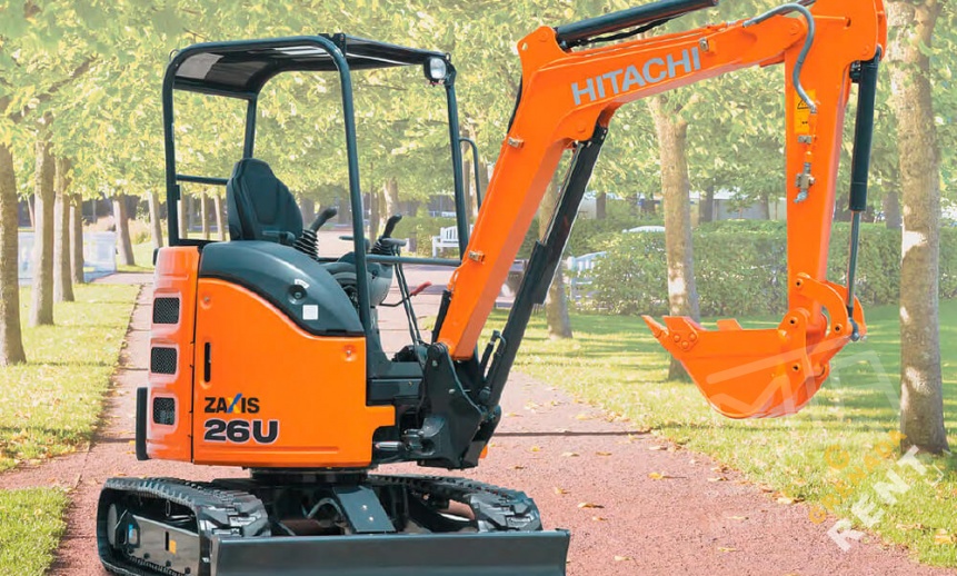 Аренда мини-экскаватора Hitachi ZX26U-5A thumbnail 3