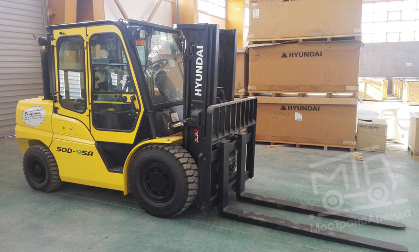 Аренда вилочного погрузчика Hyundai 50D-9SA thumbnail 2